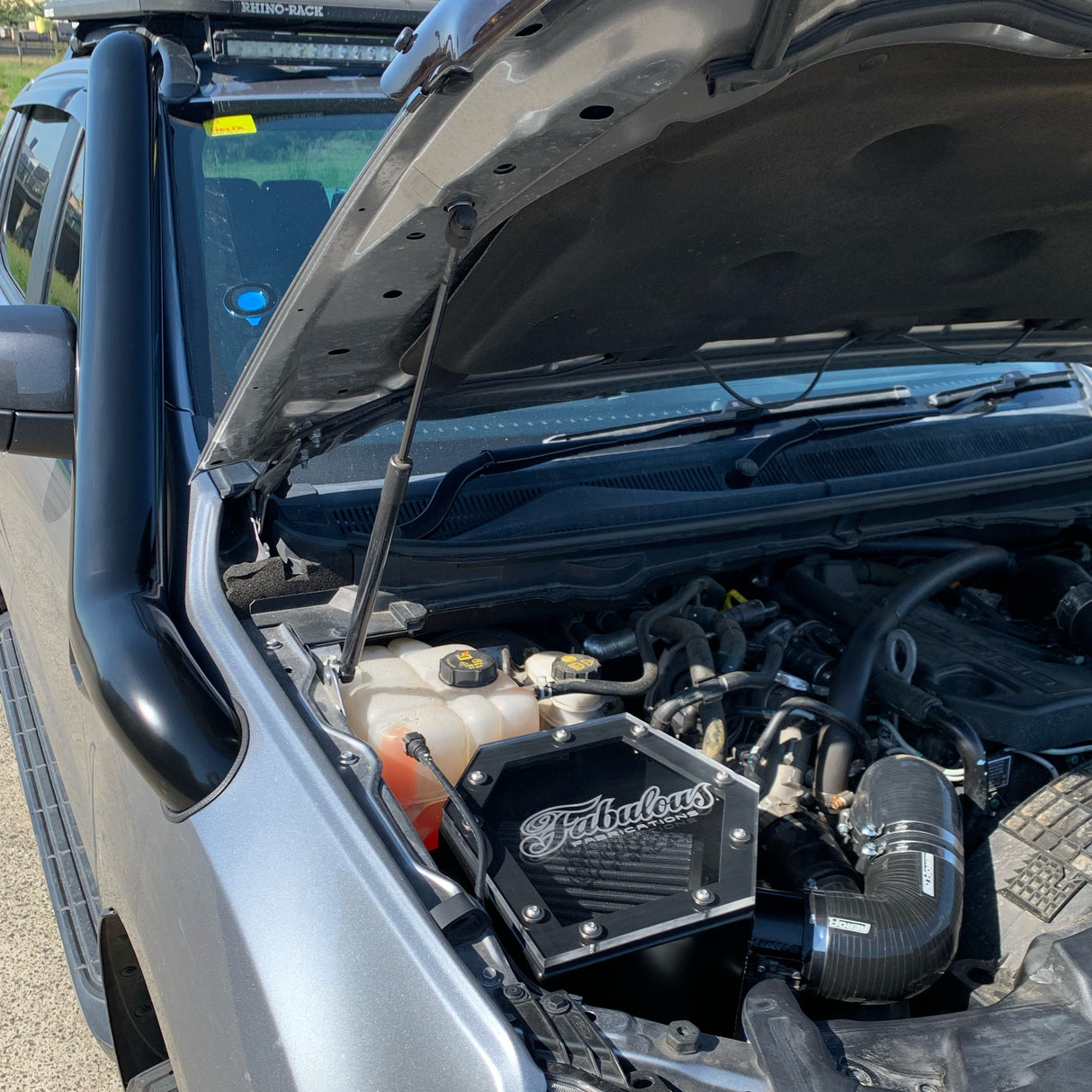 Ford Ranger PX MK3 2.0L Bi Turbo Stainless Snorkel and Airbox Kit